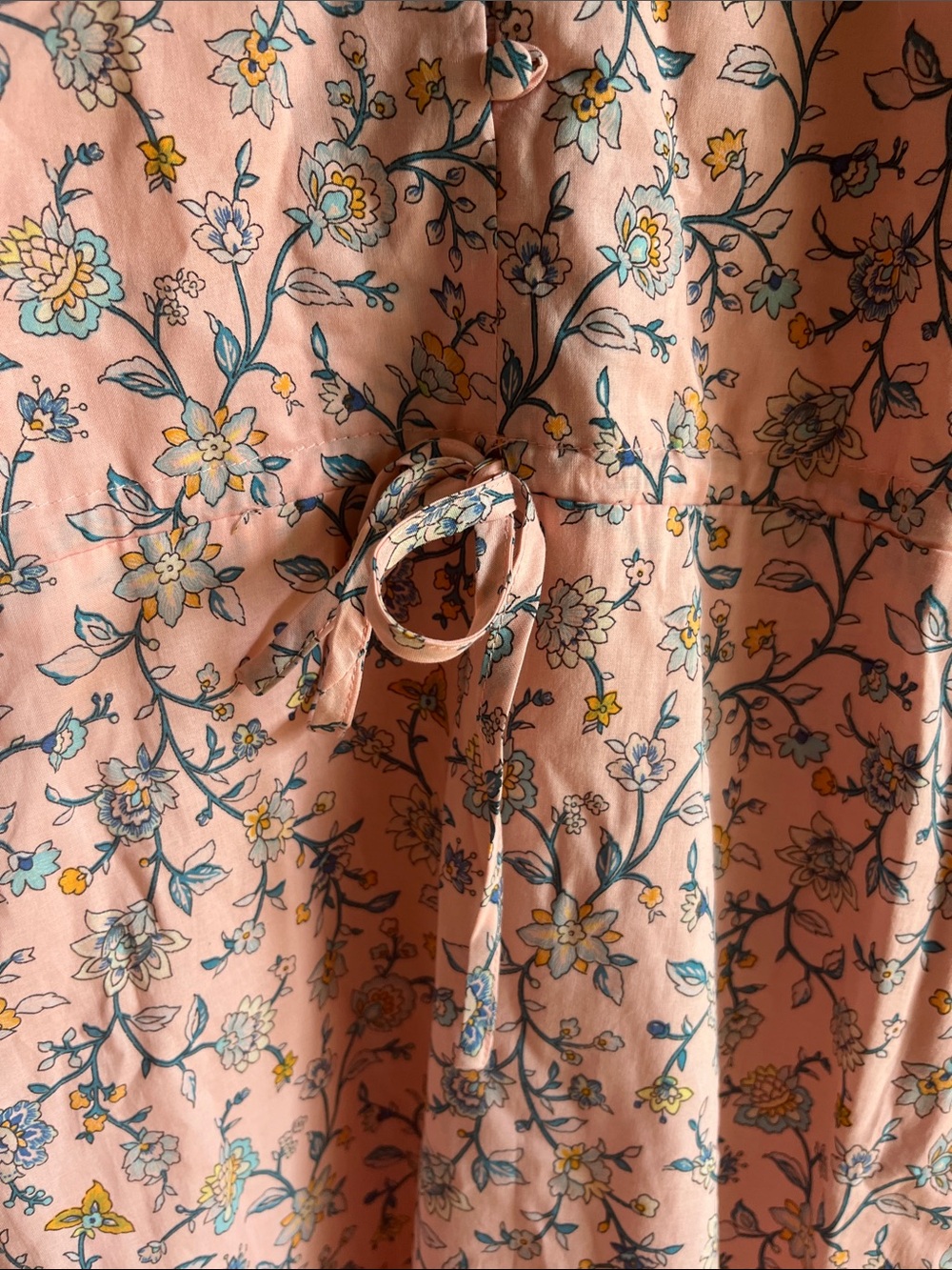 NWT Hyacinth House Tuckernuck Lucille Floral Pink Drawstring Maxi Dress XXL - Picture 9 of 15